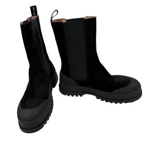 Pollini Suede Boots, 40/US 9